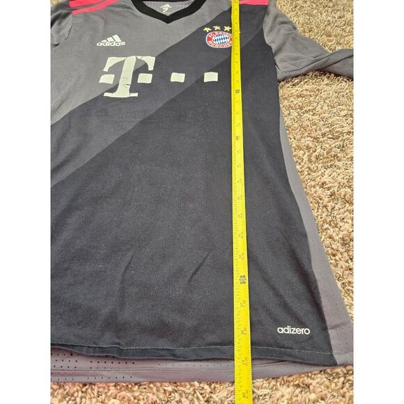 FC Bayern Munich 16/17 Player Issue Adizero LS Jersey Size 7 (US M) Adidas Rare - Picture 7 of 8